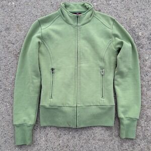 Topo Ranch Sage Green Full Zip Sweatshirt Jacket Lululemon Style Womens Size M